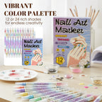 ColorMuse™ Dual-Tip Nail Art Pens — Create Stunning, Smudge-Free Nails That Grab Every Compliment Instantly