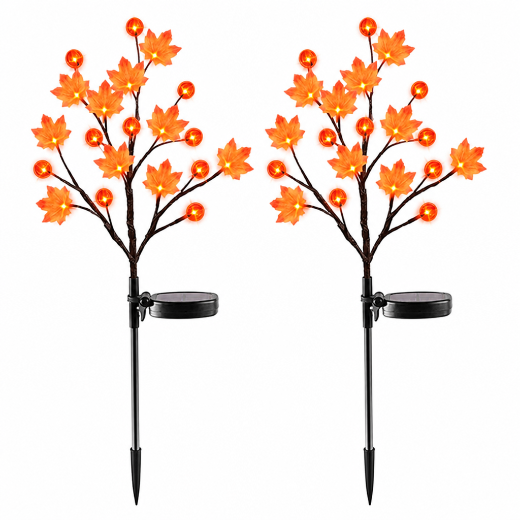 PumpkinGlow™ Pumpkin Branch Lights — Ignite Your Yard with a Spellbinding Halloween Glow