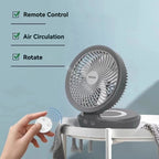 AeroBreeze™ — Instantly Escape Heat with Silent, Anywhere-Breeze Freedom