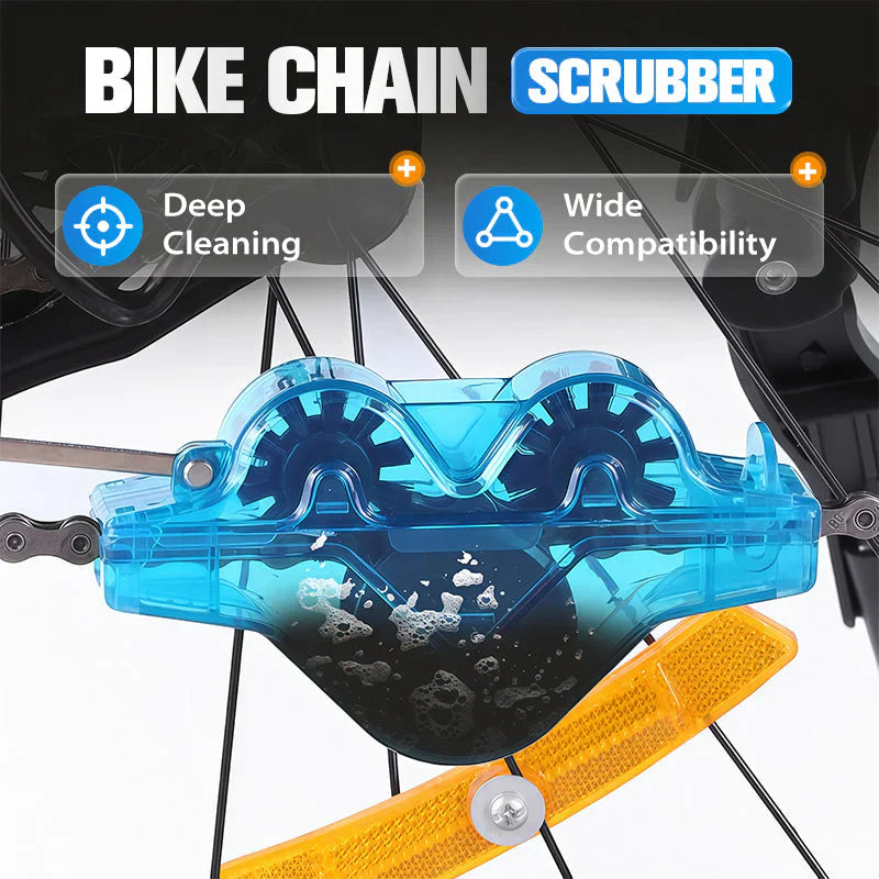 SwiftScrub™ — Effortless Chain Cleaning for Smoother, Faster Rides Every Time