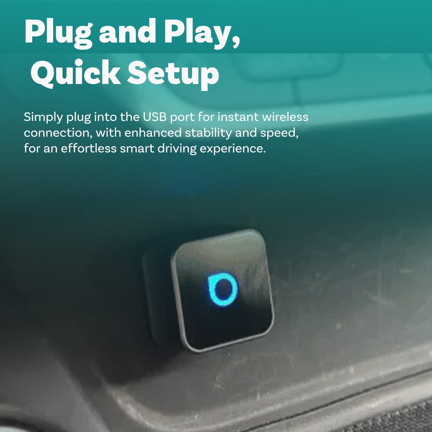 VeraDrive™ Wireless Adapter — Cut the Cords, Own the Road with Effortless Control