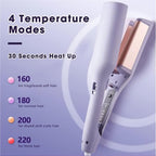 VivaCurl™ 3 Barrel Ceramic Curler — Unleash Stunning, Head-Turning Waves That Last All Day