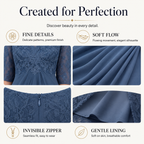 SilkAura™ Embroidered Cocktail Dress™ — Command Every Room with Effortless Elegance and Confidence