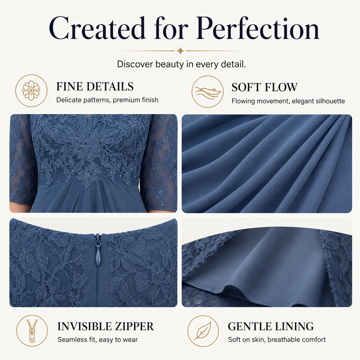 SilkAura™ Embroidered Cocktail Dress™ — Command Every Room with Effortless Elegance and Confidence