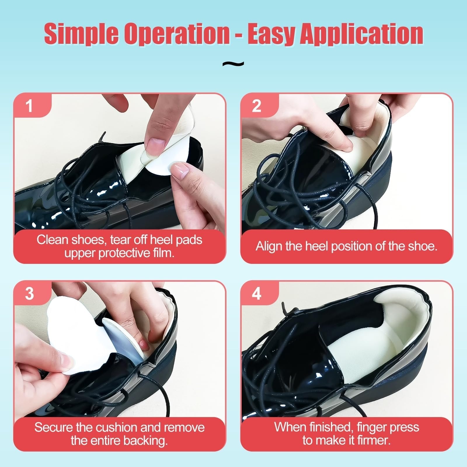 StrideSure™ Heel Liners — Lock Your Heel in Comfort and Walk Pain-Free All Day Long