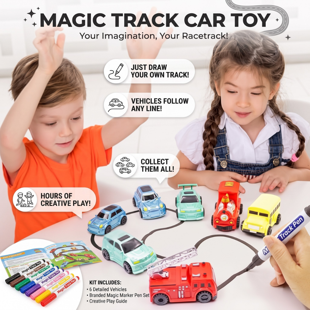 TraceRacer™ — Ignite Your Child’s Creativity and Calm in Every Playful Ride