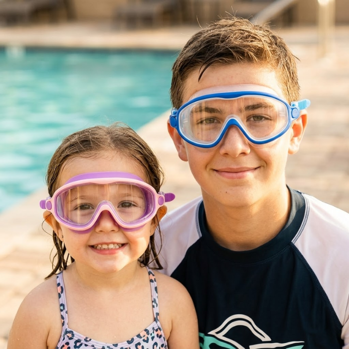 HydraVision™ Goggles — Let Your Child Swim Confidently with Crystal-Clear, Leakproof Comfort