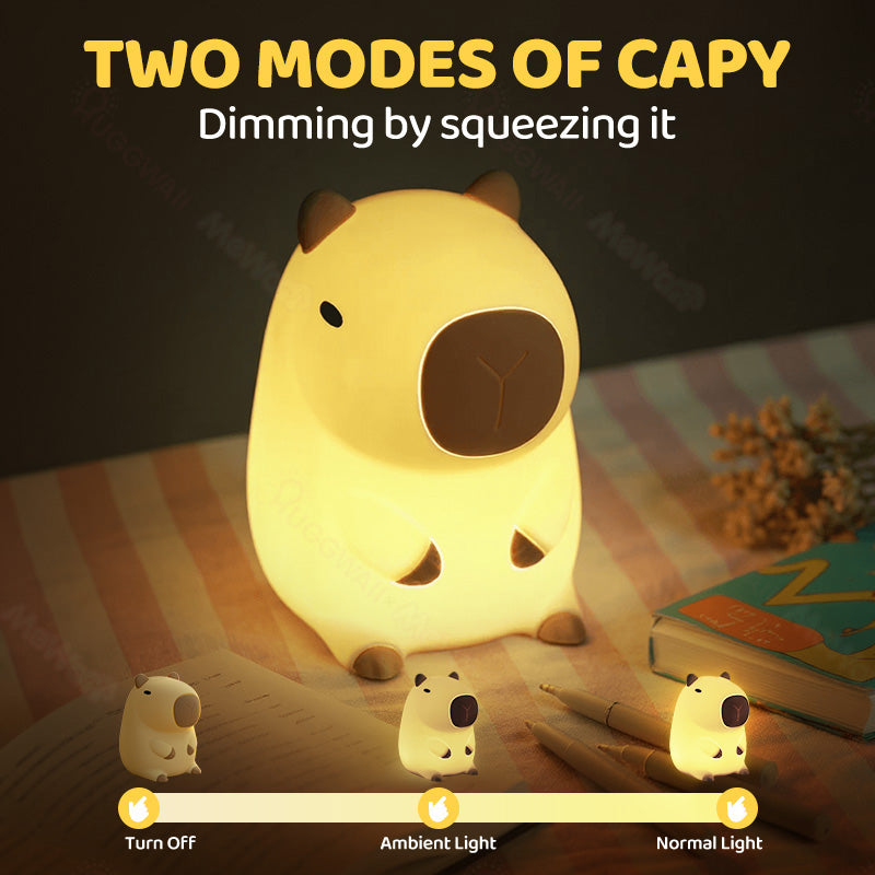 LunaPaw™ Squishy Night Light — Wrap Your Nights in Soothing Warmth and Playful Comfort