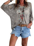 LunaWeave™ Crochet Top — Feel Fresh, Flawless, and Fierce All Day Long