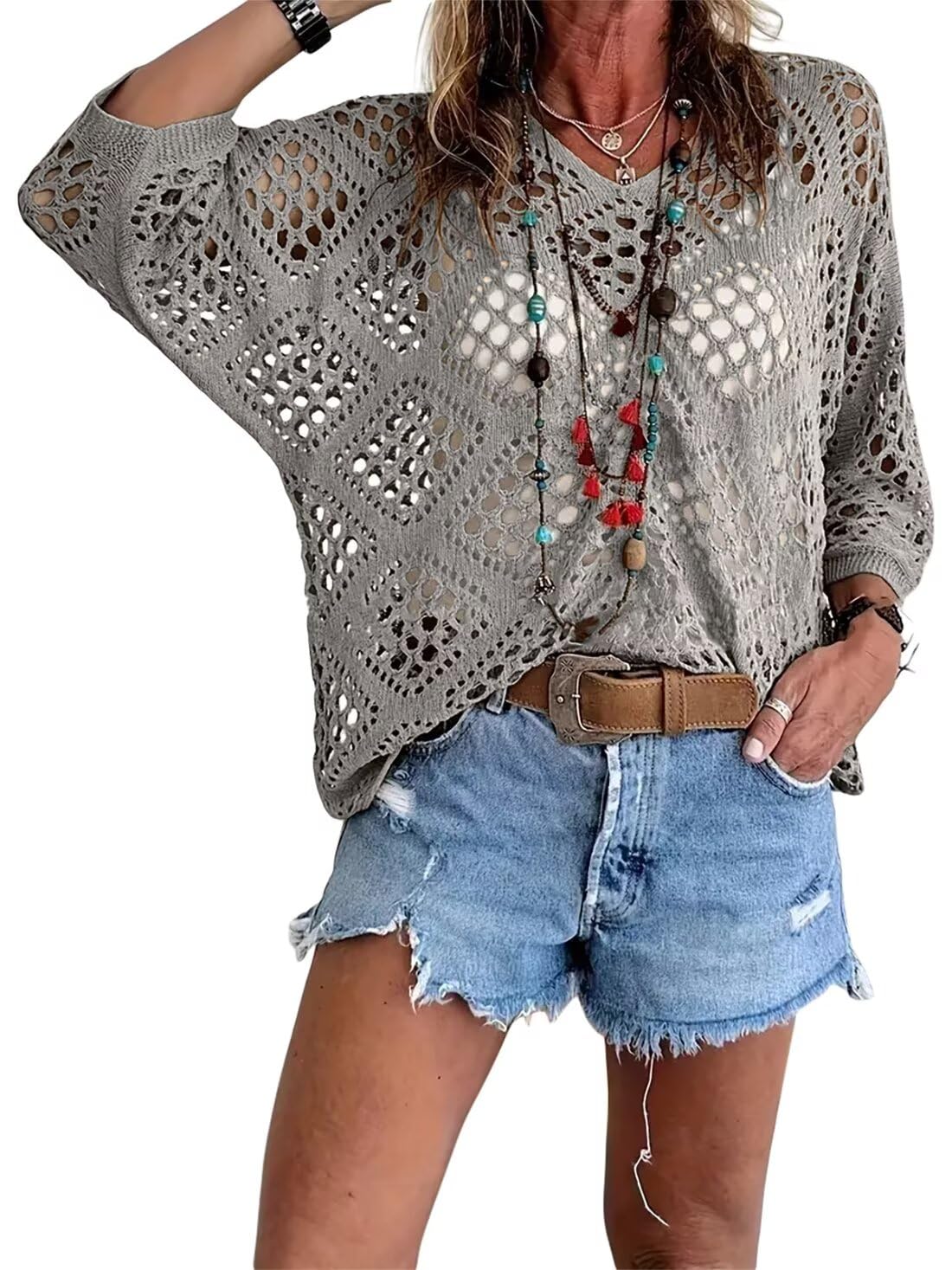 LunaWeave™ Crochet Top — Feel Fresh, Flawless, and Fierce All Day Long