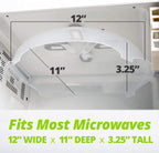MagniShield™ — Experience Effortless Clean Microwaves and Perfectly Heated Meals Every Time