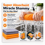 PureMist™ Shammy — Wipe Away Messes Instantly for Spotless, Shine-Ready Surfaces