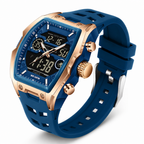 VeloQuartz™ — Own Every Second with Bold Dual-Time Precision