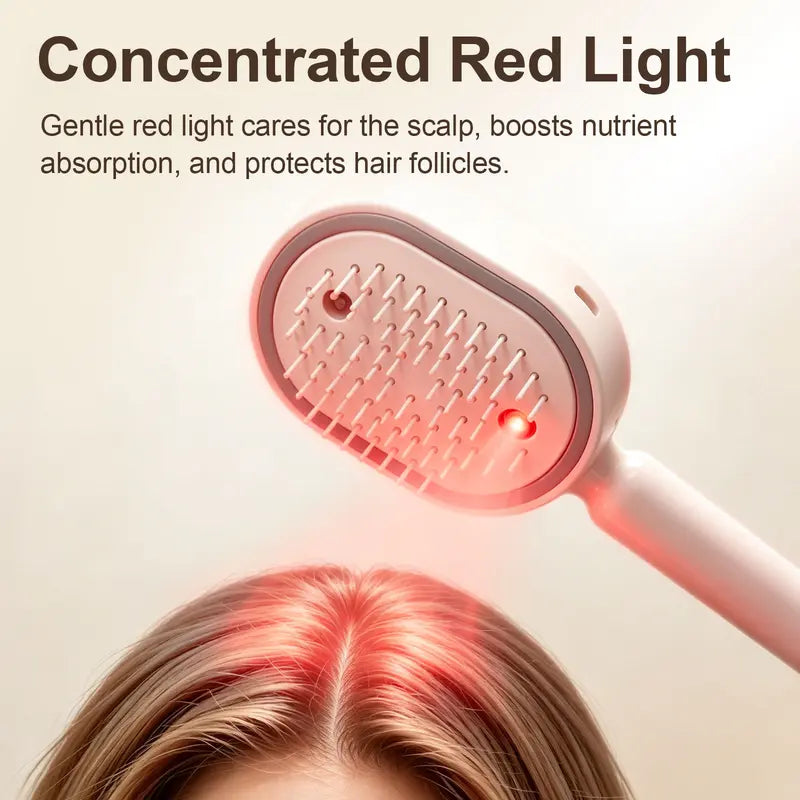Hydrallure™ Spray Air Cushion Massage Comb — Unlock Silky, Stress-Free Hair That Radiates Confidence