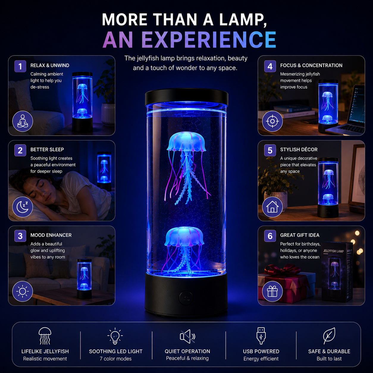HypnoGlow™ — Transform Any Space Into a Soothing Underwater Escape