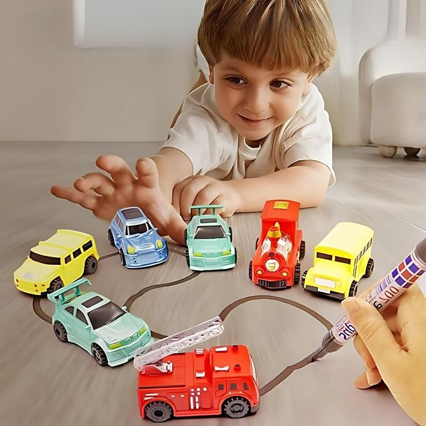 Turbo Track Tales™ — Spark Your Child’s Imagination with High-Speed Stories That Leap Off the Page