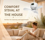 GlideAir™ — Instantly Refresh Any Space with Cool Breeze and Inviting Light
