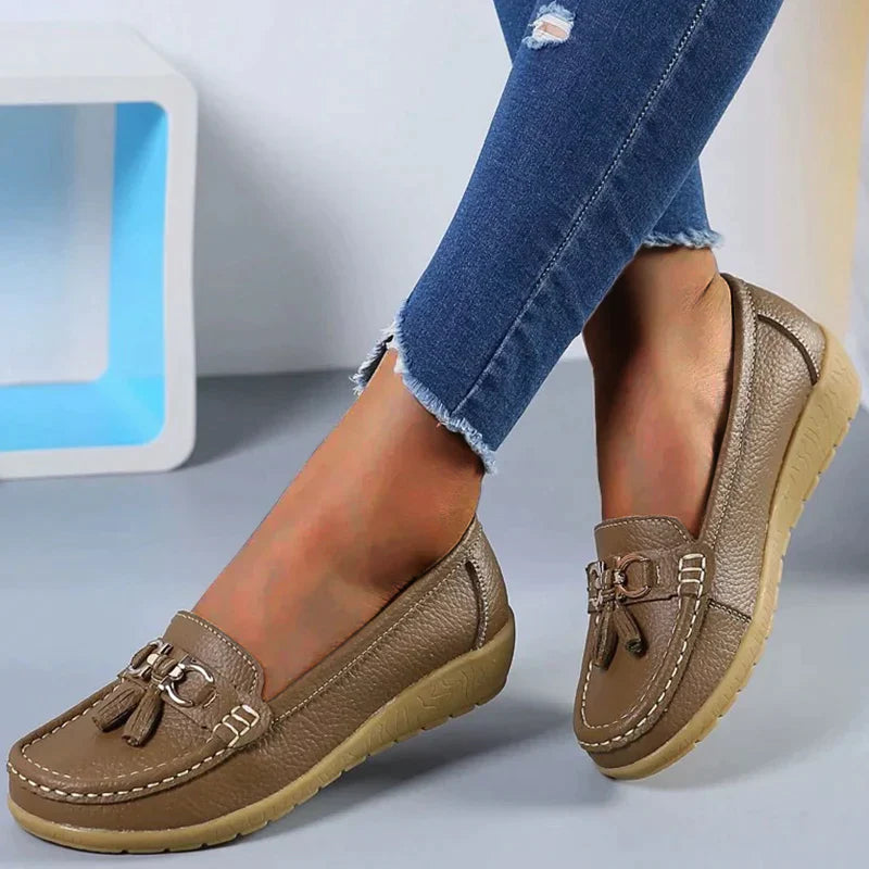 VelaEase™ Moccasins — Slip Into All-Day Relief and Confident Comfort