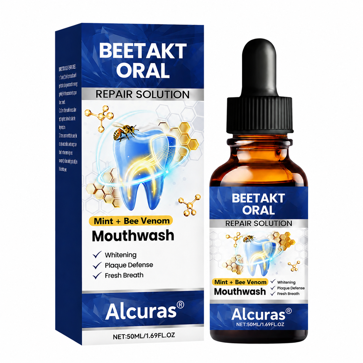 VivaDerm™ Oral Repair Elixir — Heal Your Gums Fast for a Pain-Free, Confident Smile