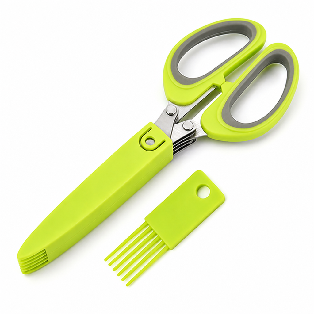 SwiftChop™ Herb Scissors — Slice Faster, Feel the Joy of Effortless Prep