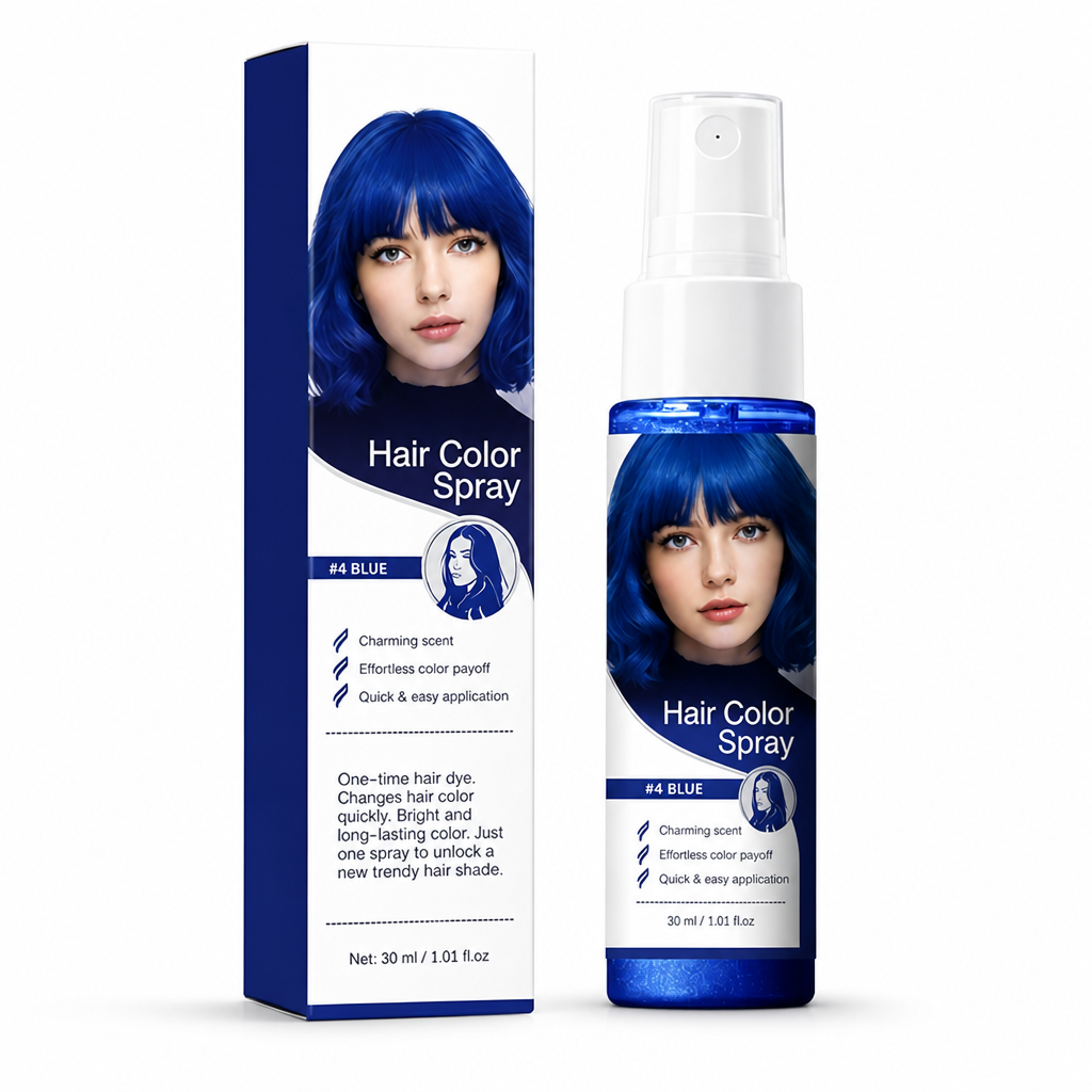 VibranceRush™ Temporary Hair Color Spray — Ignite Instant Confidence with Effortless, Damage-Free Color