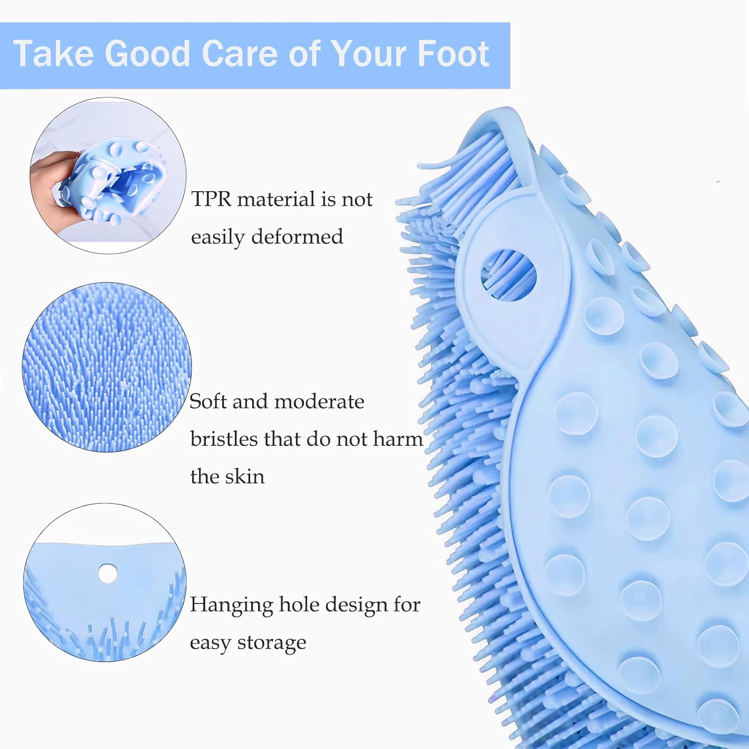 SilkSoothe™ Silicone Foot Mat — Unlock Silky Smooth Feet Without Lifting a Finger