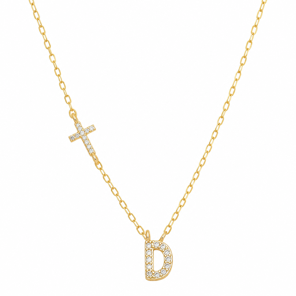 Calyvra™ Petal Chain Necklace — Own Your Glow with Personalized Elegance and Timeless Strength