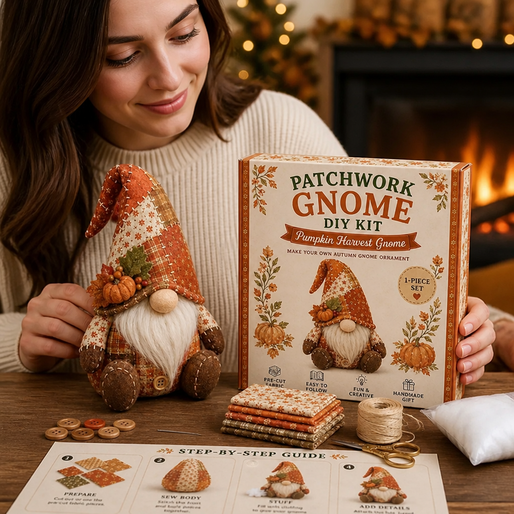 WhimsiNest™ Gnome Kit — Create Cozy Joy and Heartfelt Memories in Minutes