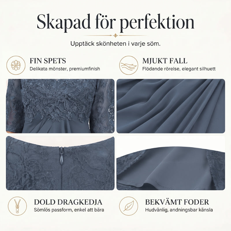 SilkAura™ Embroidered Cocktail Dress™ — Command Every Room with Effortless Elegance and Confidence