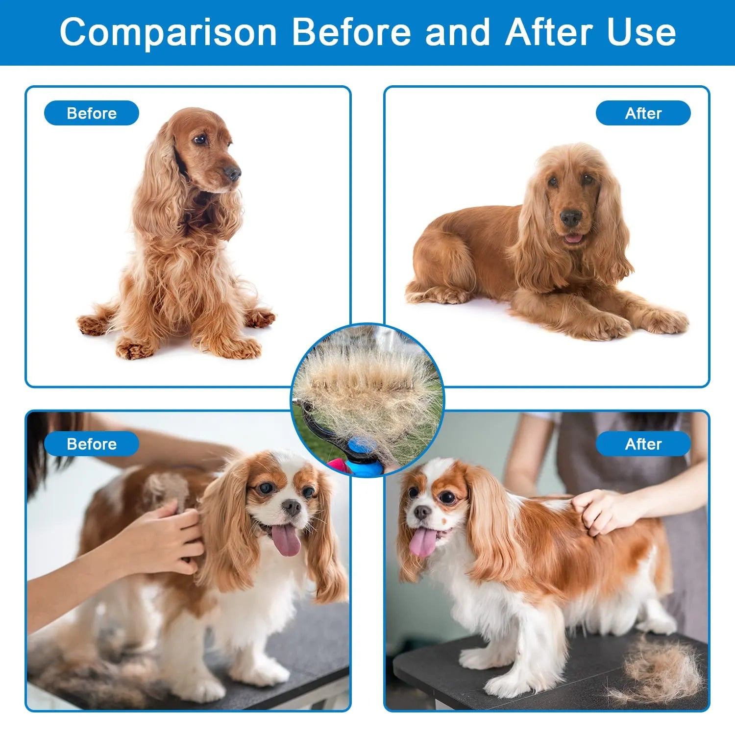 SilkShear™ — Effortlessly End Shedding and Reveal a Lustrous, Fur-Free Pet