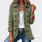 Petalvienne™ Floral Utility Jacket — Turn Heads with Effortless Vintage Charm and Feminine Grace
