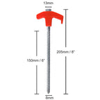 TorqueGrip™ Pegs — Lock Your Tent Instantly and Never Fear the Wind Again