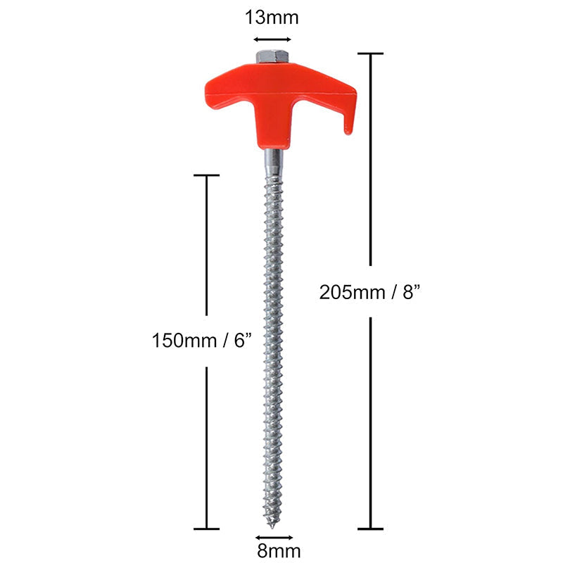 TorqueGrip™ Pegs — Lock Your Tent Instantly and Never Fear the Wind Again