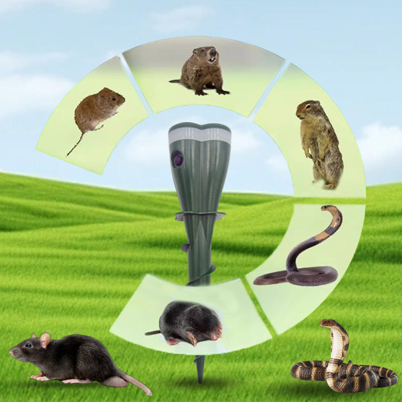 LumiGuard™ — Silent Solar Power That Keeps Your Garden Perfect and Pest-Free