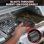 BlazeScrub™ — Clean Your Grill Effortlessly and Enjoy Every Sparkling BBQ Moment