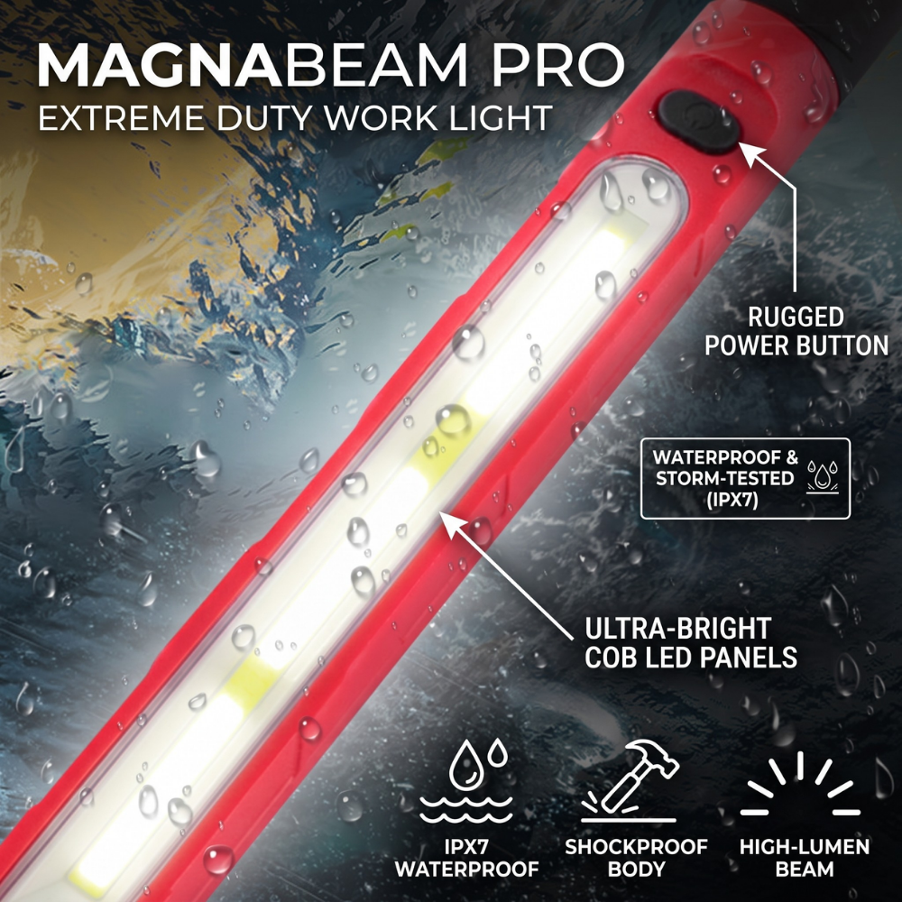 VantaBeam™ — Hands-Free Light That Saves Your Night and Powers Your Phone