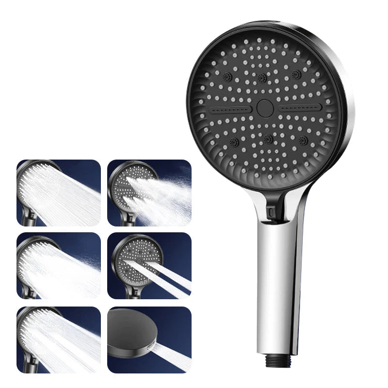 AquaPulse™ Adjustable Rainfall Shower Head — Experience Total Body Bliss with Every Drop