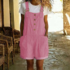 MiraLuxe™ Short Overalls — Slip Into All-Day Comfort and Effortless Style