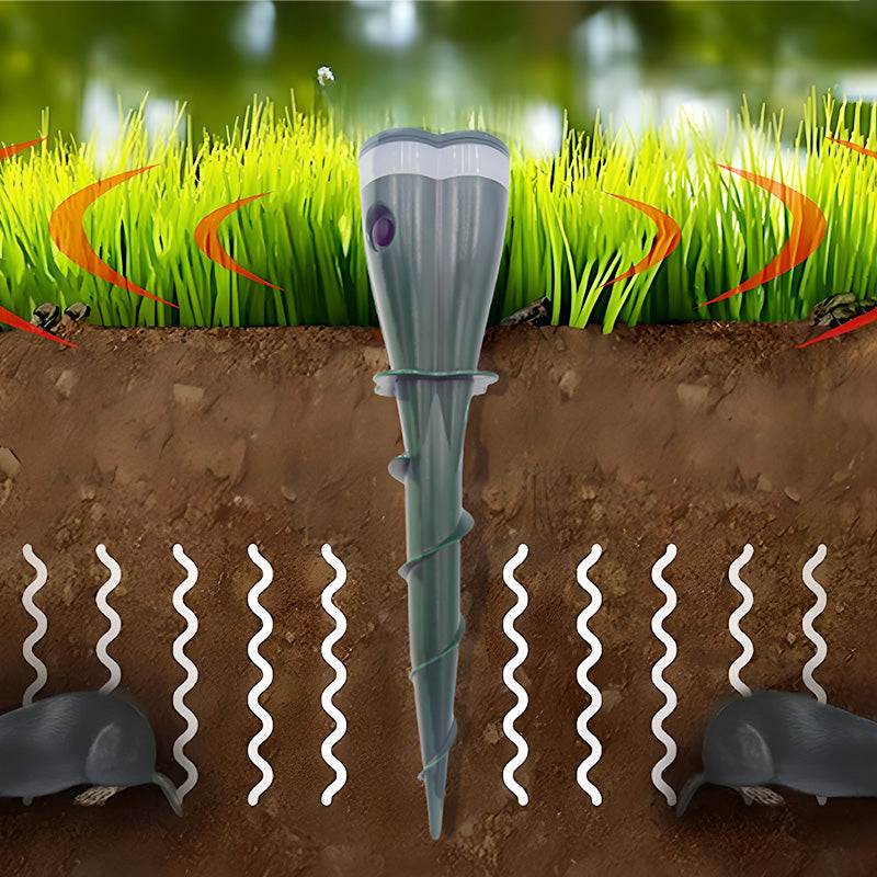 LumiGuard™ — Silent Solar Power That Keeps Your Garden Perfect and Pest-Free