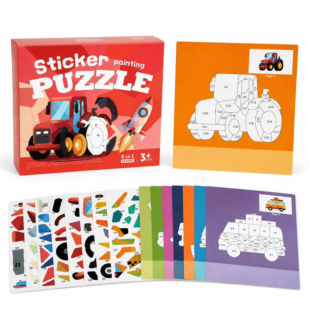 Craftiva™ — Ignite Your Child’s Confidence and Creativity with Every Mess-Free Sticker Adventure
