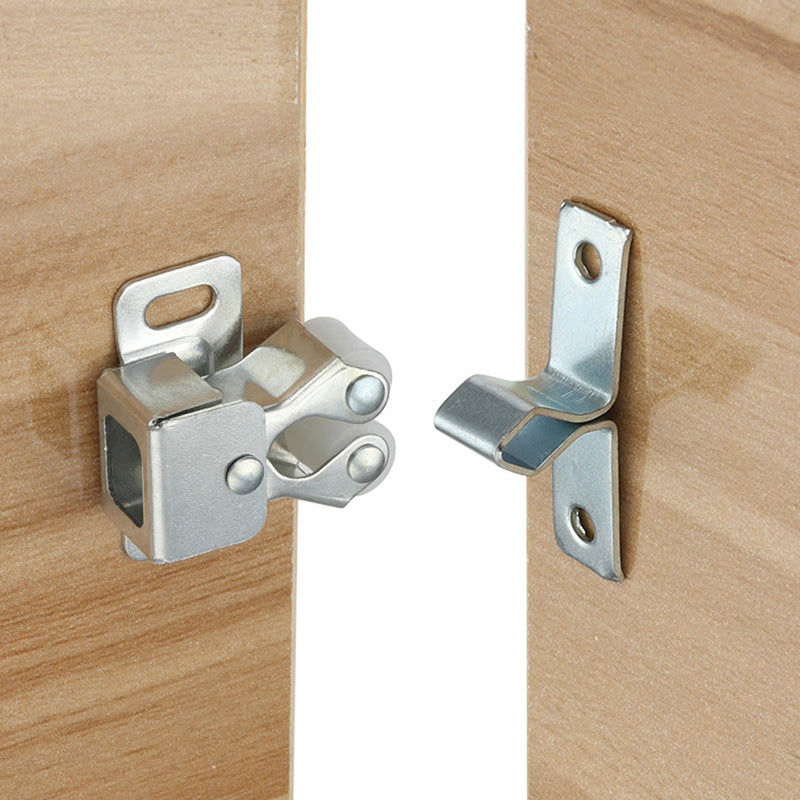 SteelLock™ Dual Roller Cabinet Latches  (Set of 4)  — Lock In Quiet Strength and Unshakable Peace of Mind