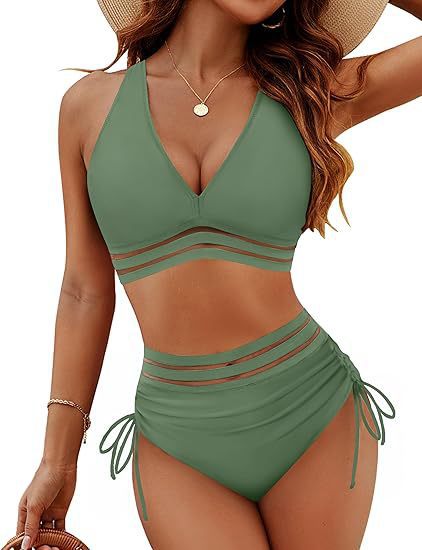 VivaLuxe™ High Waisted Sculpting Bikini Set — Command Every Curve with Confidence and Irresistible Lift