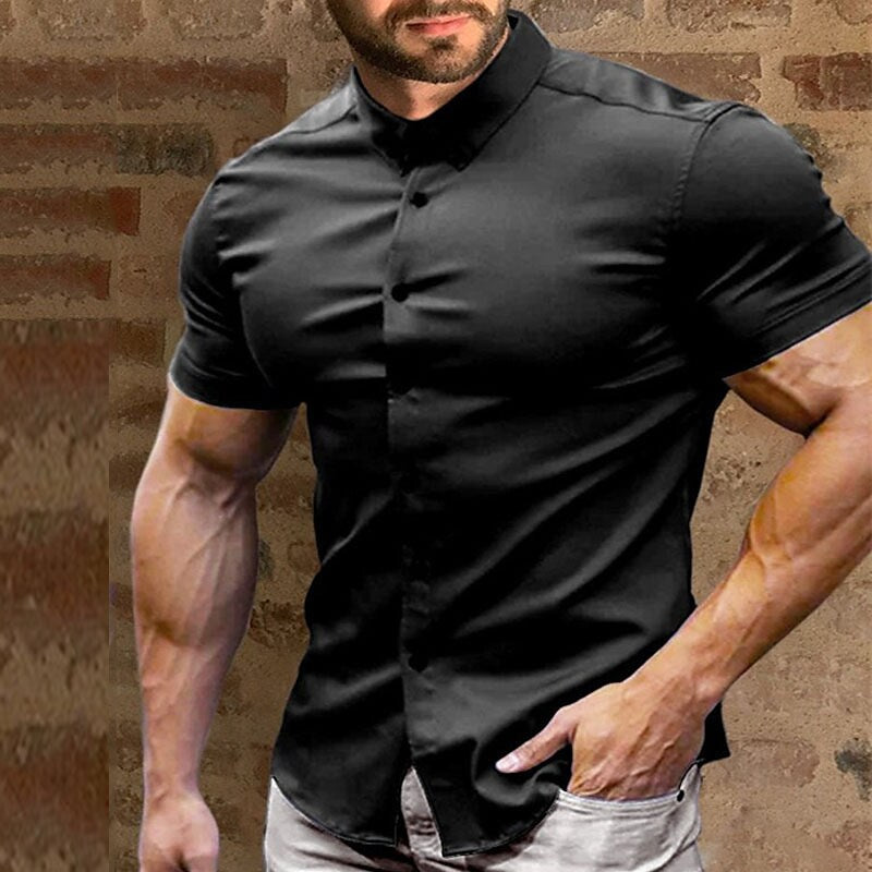VeroLuxe™ Men's Non-Iron Shirts — Look Sharp and Feel Confident Without a Single Crease