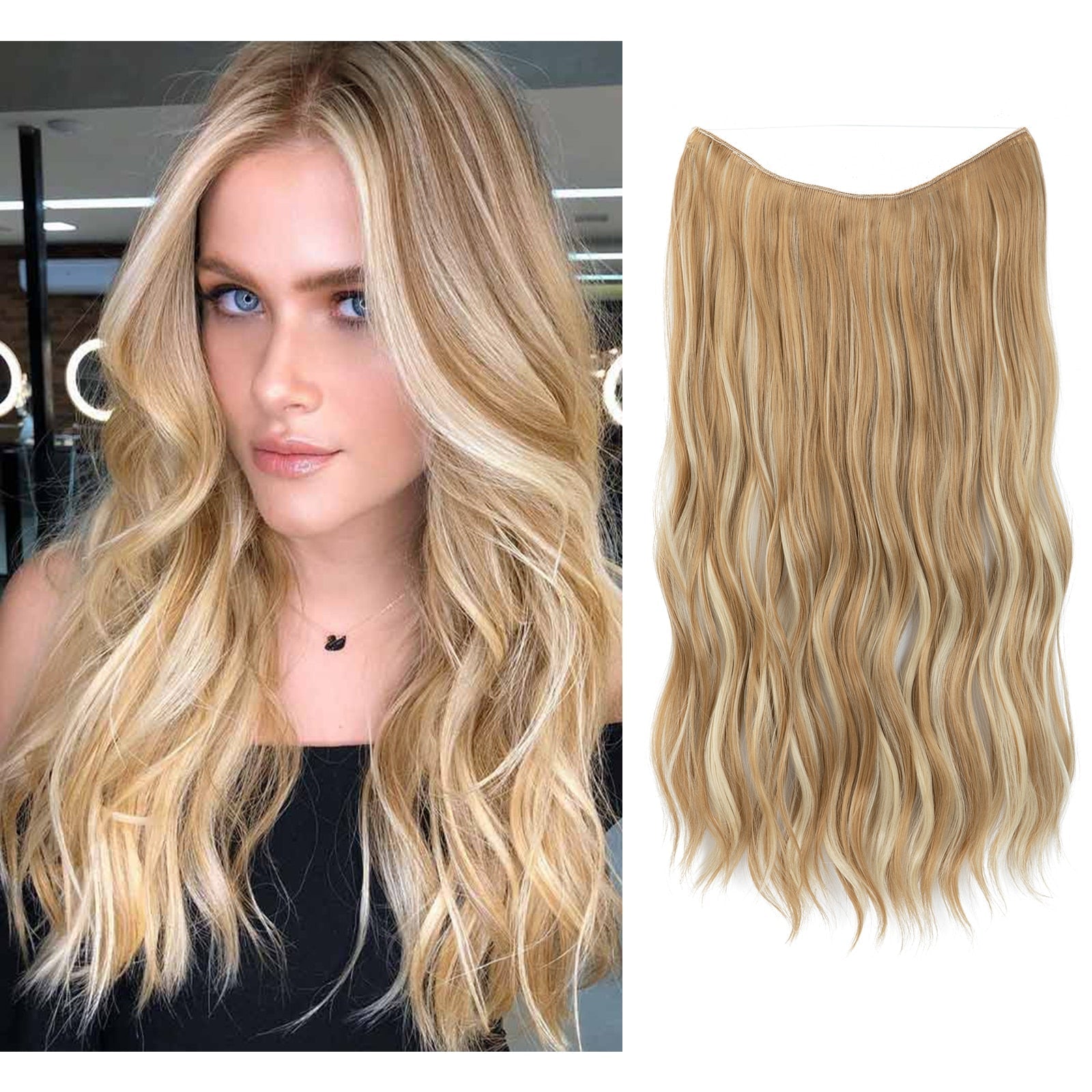 HaloGlow™ — Insta-Boost Your Confidence with Seamless, Head-Turning Hair