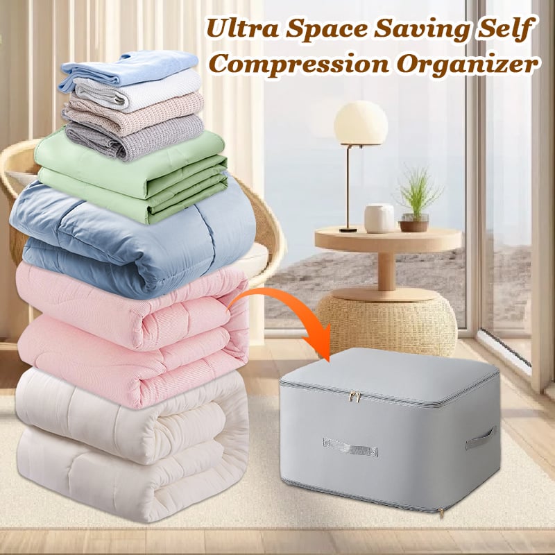 SpaceSlim™ Compression Organizers — Unlock Hidden Space and Tame Chaos Instantly