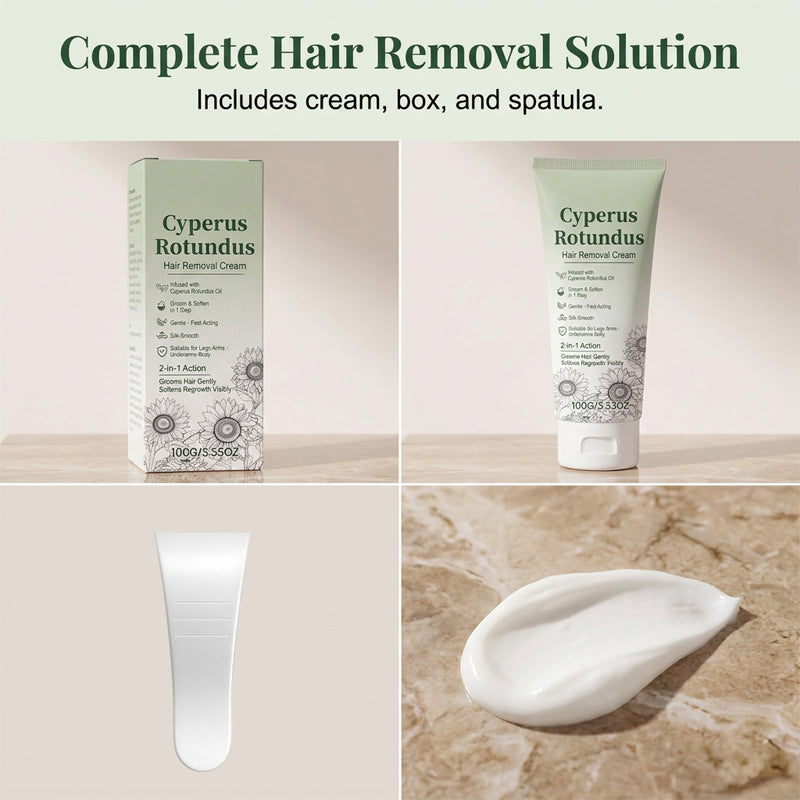 SilkNude™ Hair Removal Cream — Feel the Confidence of Silky, Irritation-Free Skin Instantly