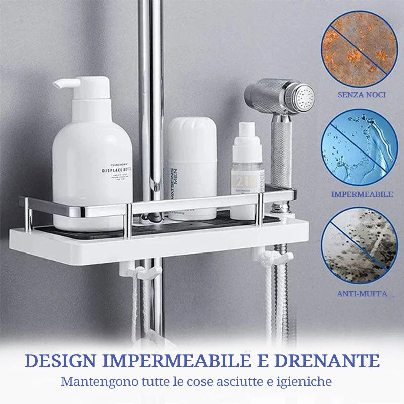 AquaNest™ — Transform Your Shower into a Calm, Clutter-Free Sanctuary
