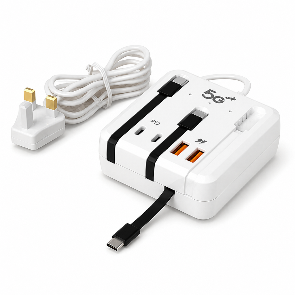 PulsePort™ — Power Every Device Fast, Tidy, and Ready Wherever Life Takes You