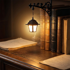 LuminaLuxe™ Streetlight Bookend — Cozy Up Your Space with Warmth and Unshakable Strength