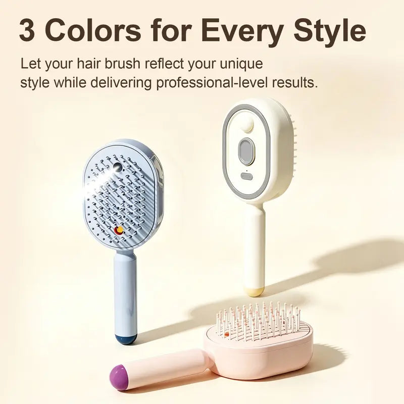 Hydrallure™ Spray Air Cushion Massage Comb — Unlock Silky, Stress-Free Hair That Radiates Confidence